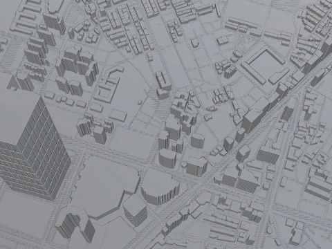 Taipe Citymap Building 3D Model