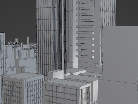 Taipe Citymap Building 3D 모델