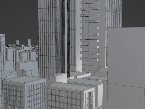 Taipe Citymap Building 3D Model