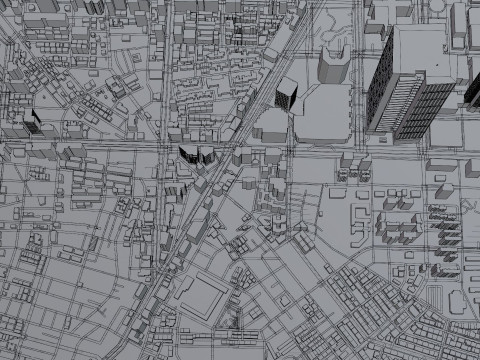 Taipe Citymap Building 3D 모델