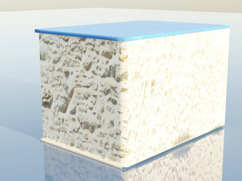 Old Building 3D Model