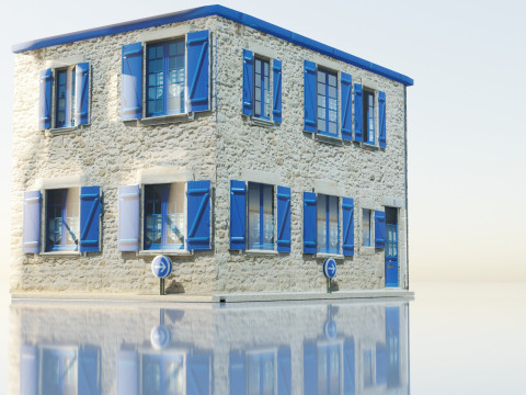 Old Building 3D 모델