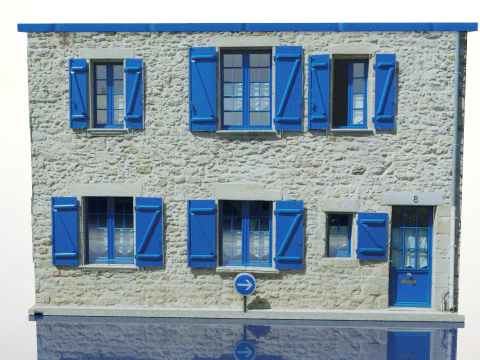 Old Building 3D Model