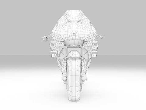 Marc Marquez Honda RC213V 2021 MotoGP 3D Model