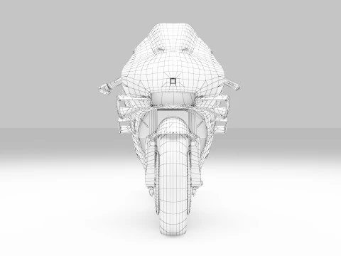 Marc Marquez Honda RC213V 2021 MotoGP 3D Model