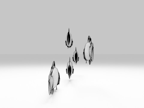 Springeri Dottyback Fish Modelo 3D