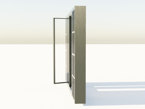 Casement Window Modelo 3D