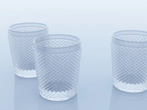 Coppa di vetro Modello 3D