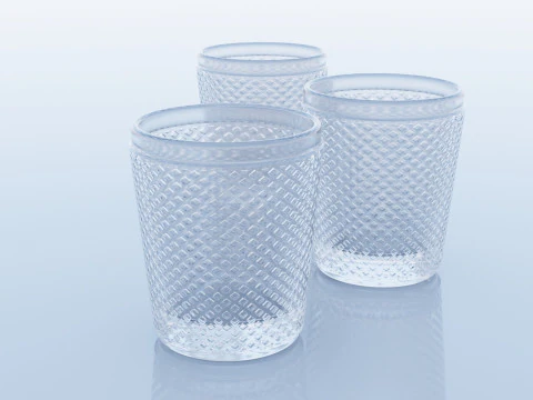 Glass Cup 3D Model