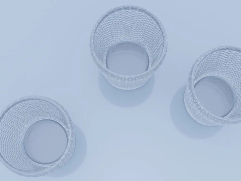 Glass Cup 3D Model
