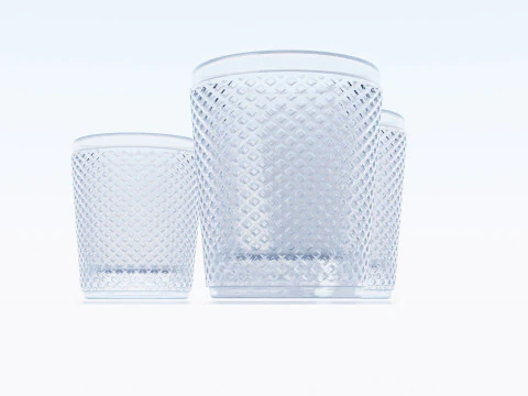 Glass Cup 3D Model