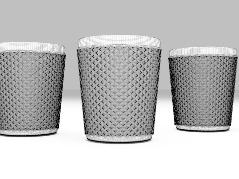 Glass Cup 3D Model