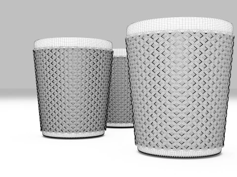 Glass Cup 3D Model