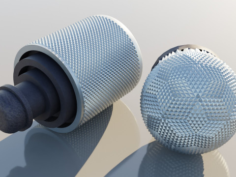 Knurling Stuff 3D Model