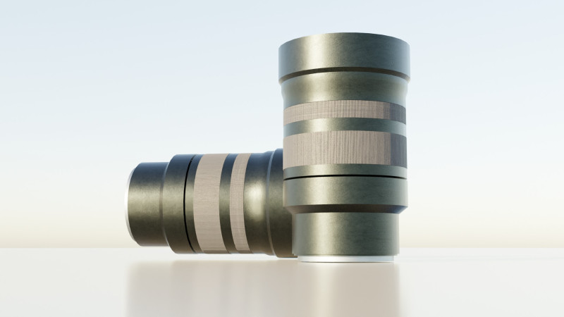 Camera Lens Model 3D .c4d .max .obj .3ds .fbx .stl .blend 