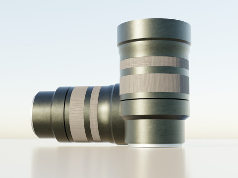 Camera Lens 3D 模型