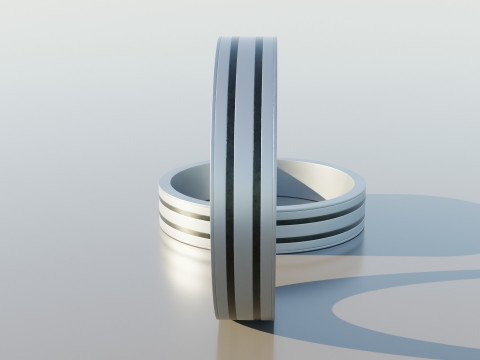 Silver Ring 3D Model