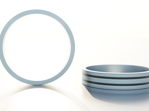 Silver Ring 3D Model