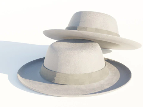 Fedora Hat 3D Model