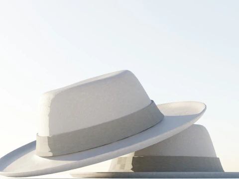 Fedora Hat 3D Model