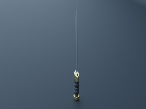 Sword Low-poly Modelo 3D