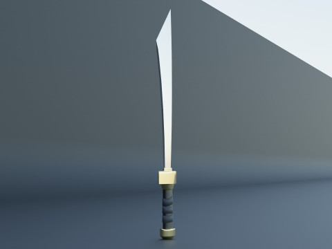 Sword Low-poly Modelo 3D