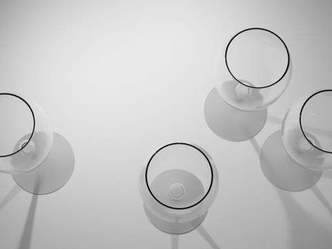 Wine Glass Modello 3D
