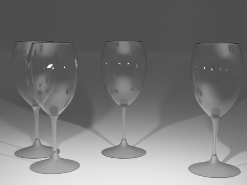 Wine Glass Modello 3D