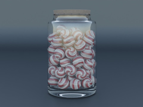 Jar Of Candy 3Dモデル
