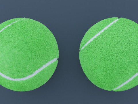 Tennis Ball 3D Model