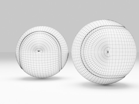 Tennis Ball 3D Model