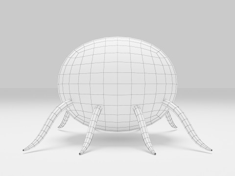Cartoon Spider Modelo 3D