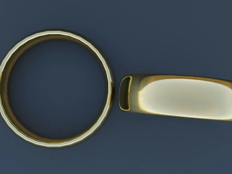 Golden Ring 3D Model