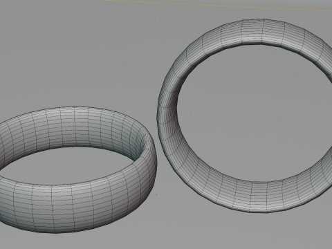 Golden Ring Modèle 3D