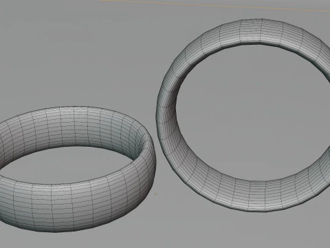 Golden Ring 3D Model