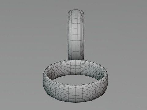 Golden Ring Modèle 3D