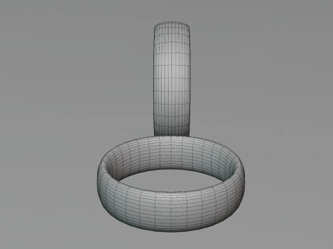 Golden Ring 3D Model