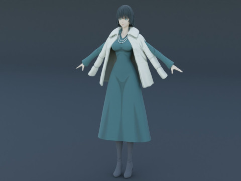 Fubuki - One Punch Man Model 3D