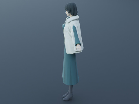 Fubuki - One Punch Man Model 3D