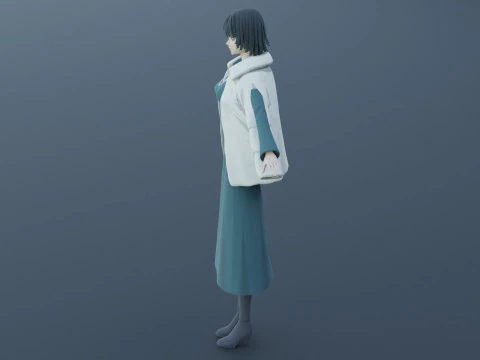 Fubuki - One Punch Man 3D Model