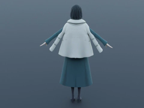 Fubuki - One Punch Man 3D Model