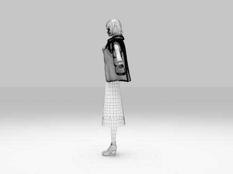 Fubuki - One Punch Man Model 3D