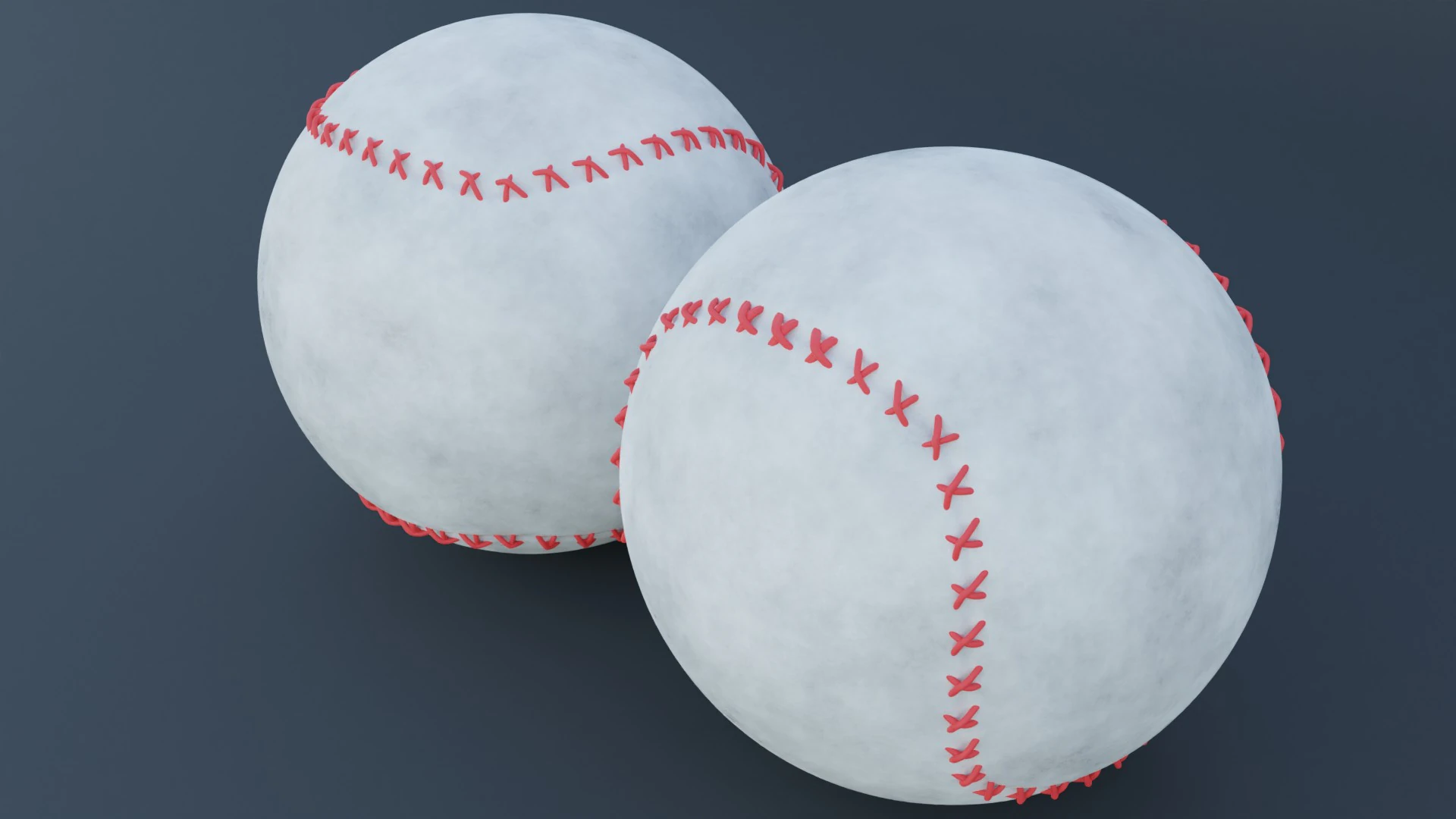 Baseball 3D Model .c4d .max .obj .3ds .fbx .stl .blend