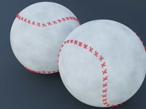 Baseball 3D Model