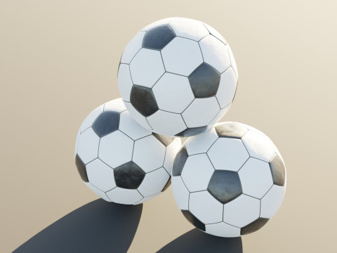 Soccer Ball 3D Model
