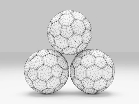Soccer Ball 3D Model