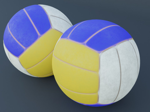 Volleyball 3D Model