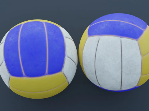 Volleyball 3D Model