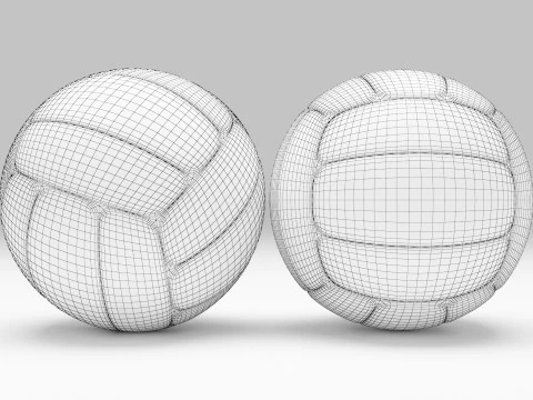 Volleyball 3D Model