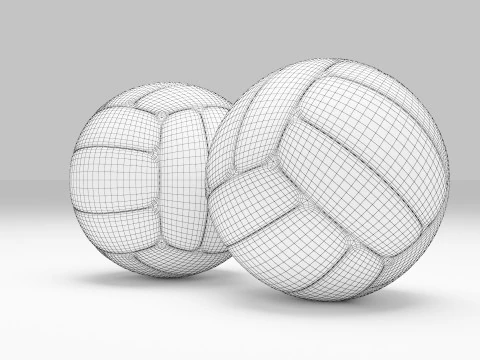 Volleyball 3D Model